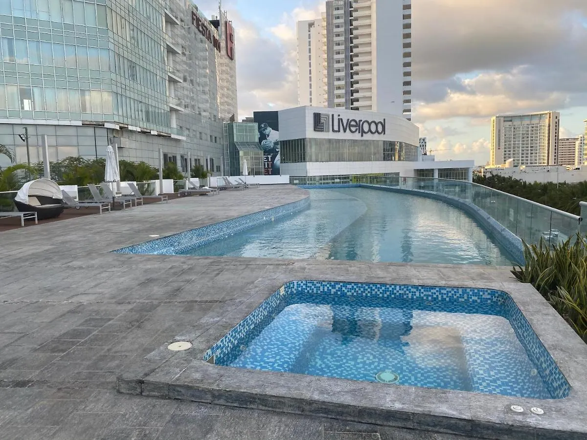 아파트 Condominio Cancun Malecon 멕시코